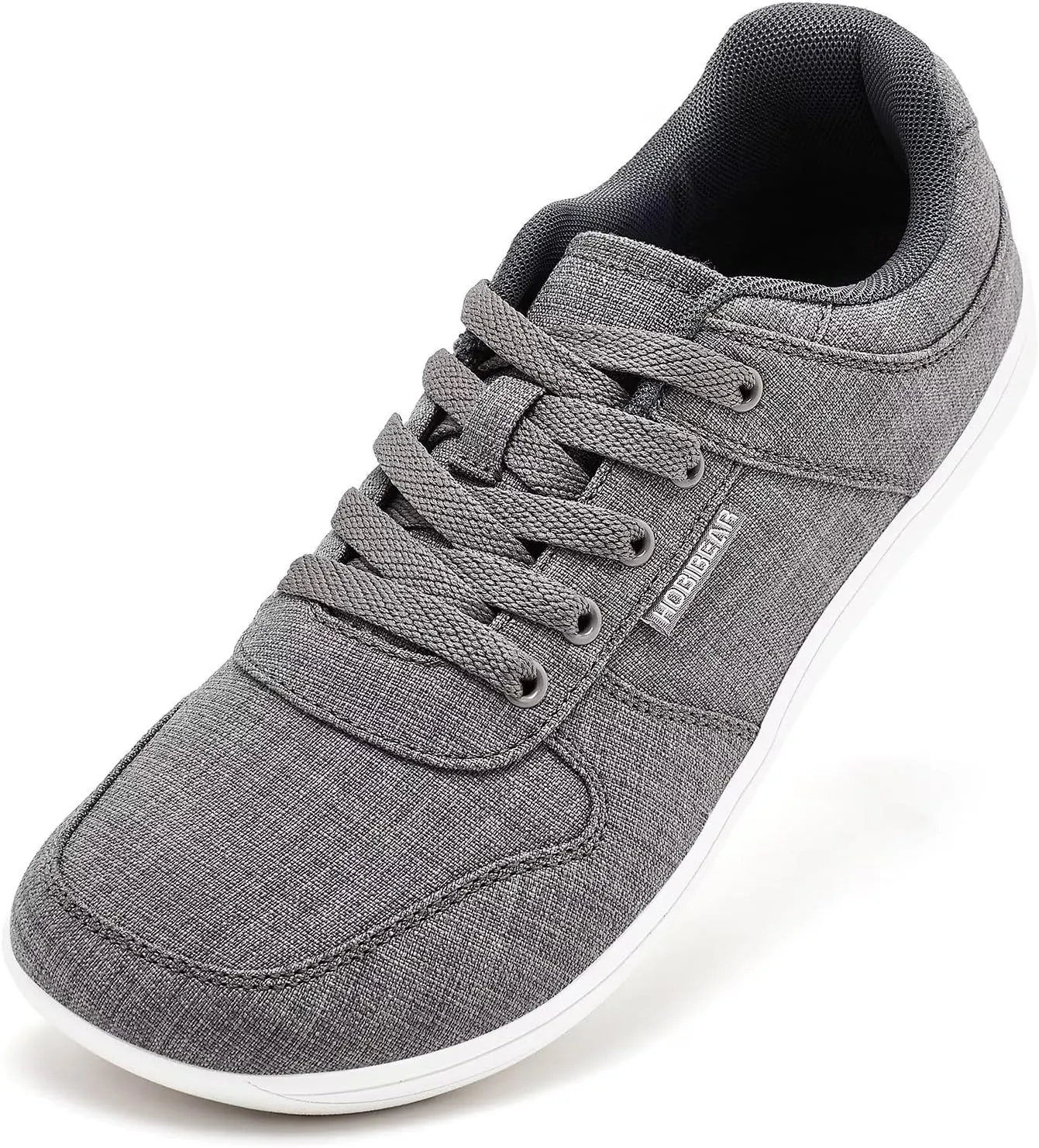 HOBIBEAR Unisex Canvas Shoes Men's Wide Barefoot Shoes Women's Fashion Sneakers Classic Casual Shoes Zero Drop Sole