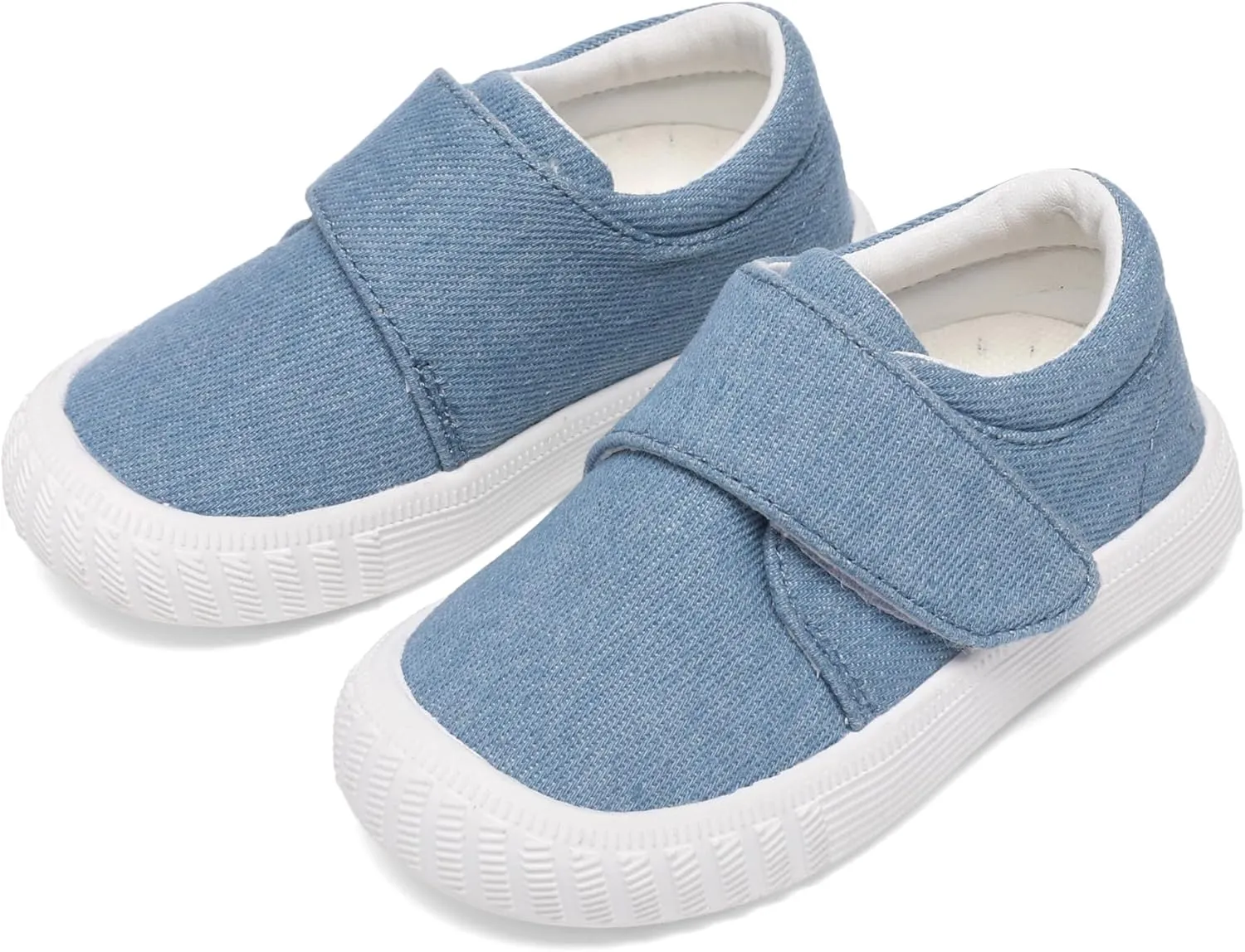Jack & Lily Canvas Sneakers for Kids - Breathable Toddler Shoes with Non-Slip Sole for Confident Steps - Slip on Shoes for Comfort & Daily Play - Baby Sneakers Keep Little Feet Happy All Day