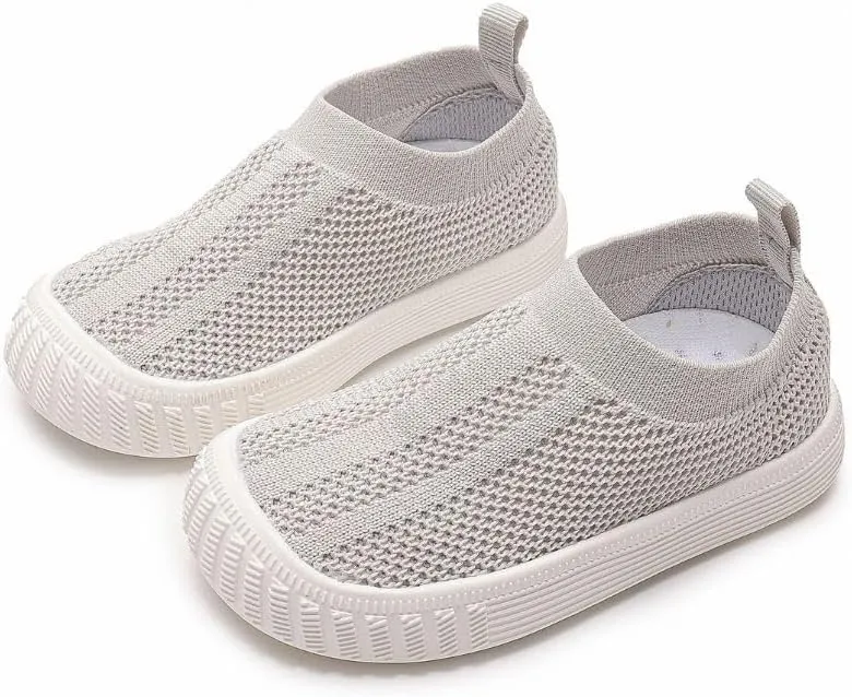 Jack & Lily Canvas Sneakers for Kids - Breathable Toddler Shoes with Non-Slip Sole for Confident Steps - Slip on Shoes for Comfort & Daily Play - Baby Sneakers Keep Little Feet Happy All Day