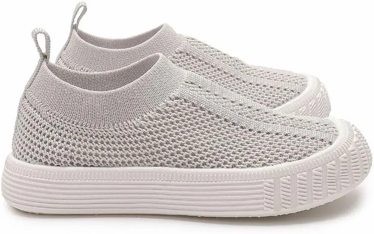 Jack & Lily Canvas Sneakers for Kids - Breathable Toddler Shoes with Non-Slip Sole for Confident Steps - Slip on Shoes for Comfort & Daily Play - Baby Sneakers Keep Little Feet Happy All Day