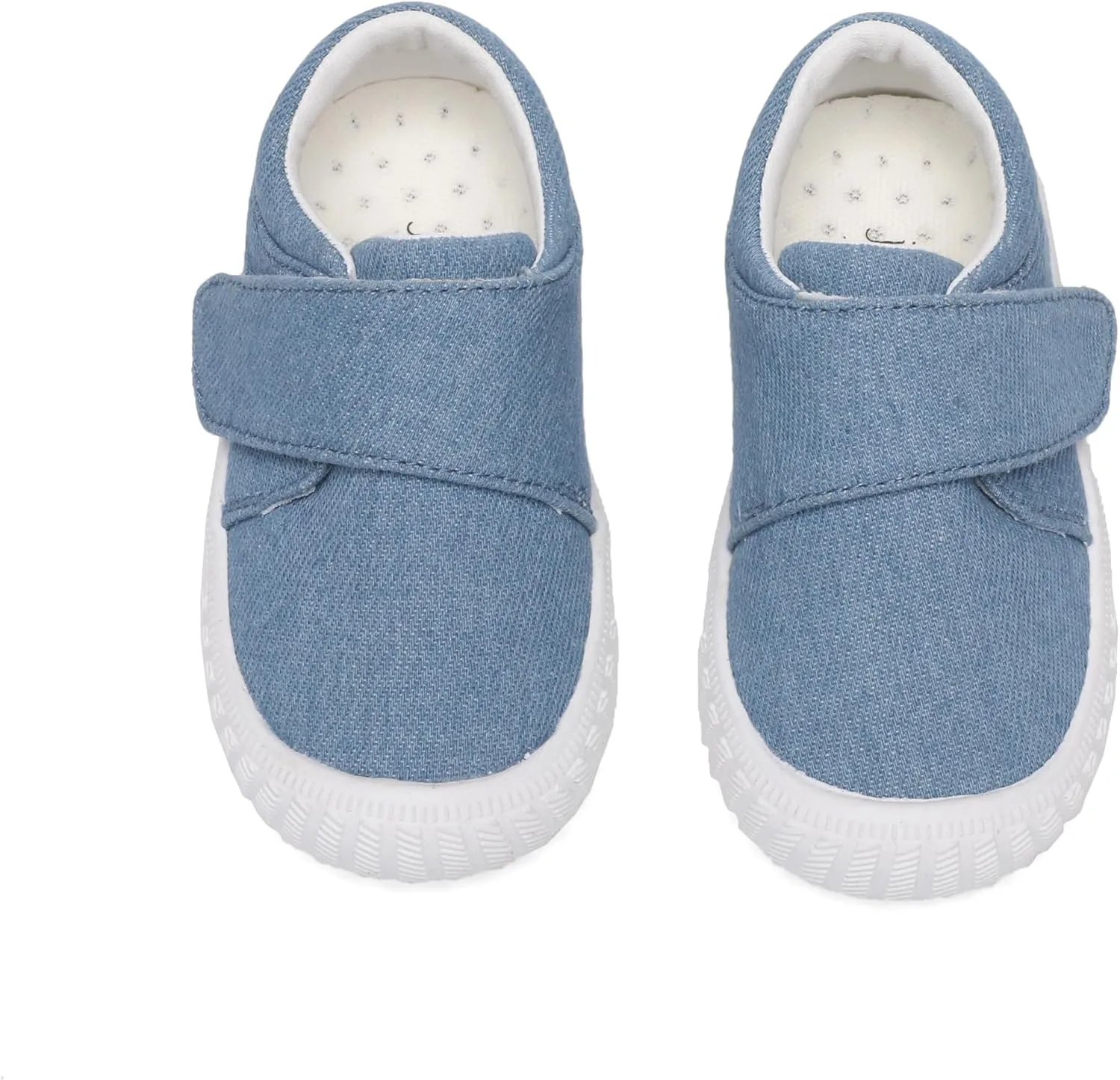 Jack & Lily Canvas Sneakers for Kids - Breathable Toddler Shoes with Non-Slip Sole for Confident Steps - Slip on Shoes for Comfort & Daily Play - Baby Sneakers Keep Little Feet Happy All Day