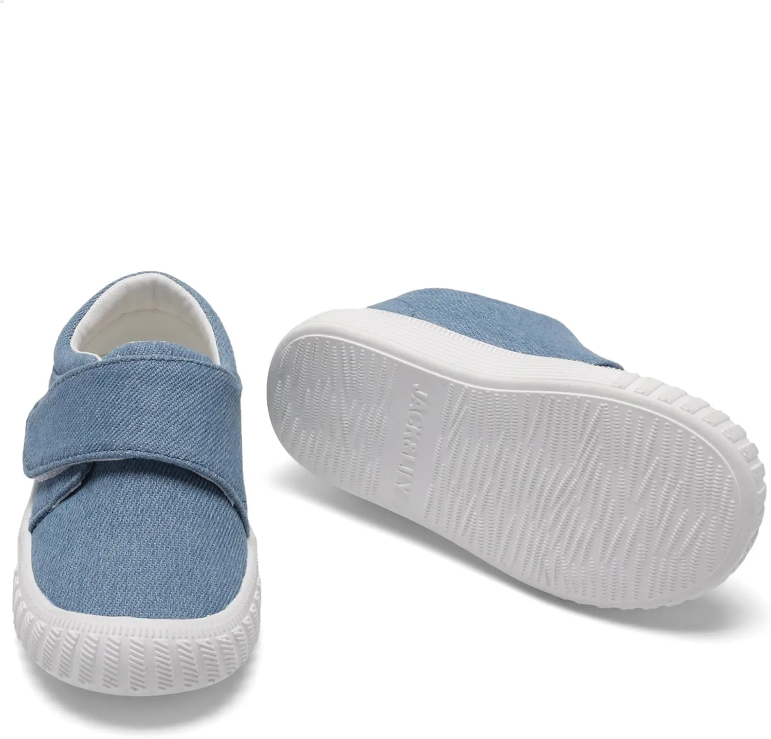 Jack & Lily Canvas Sneakers for Kids - Breathable Toddler Shoes with Non-Slip Sole for Confident Steps - Slip on Shoes for Comfort & Daily Play - Baby Sneakers Keep Little Feet Happy All Day