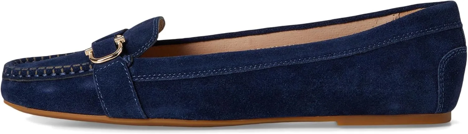 Jack Rogers Women's Hanover Hardware Moccassin-Suede Moccasin