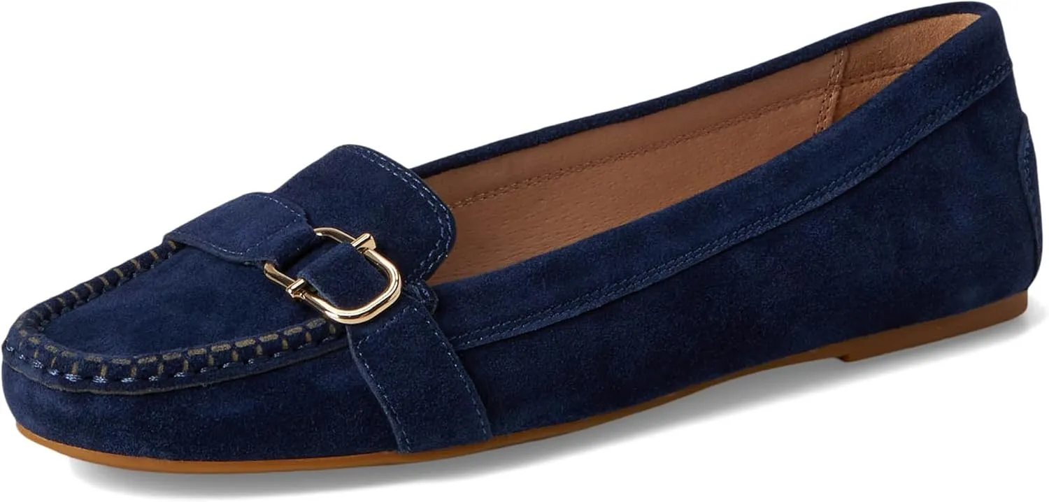 Jack Rogers Women's Hanover Hardware Moccassin-Suede Moccasin
