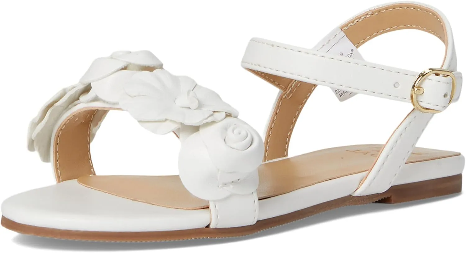 Janie and Jack Girl's Flower Sandal (Toddler/Little Big Kid) Flat