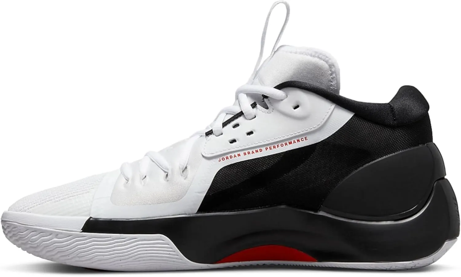 Jordan Air Zoom Separate, Black/University Red-White DH0249-051, Men's Basketball Shoes, 7.5 US