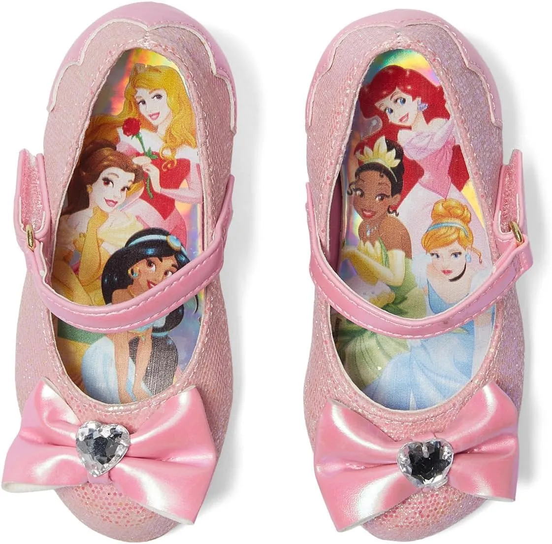 Josmo Girl's Disney Princess Dress Up Shoes (Little Big Kid/Toddler) Pump