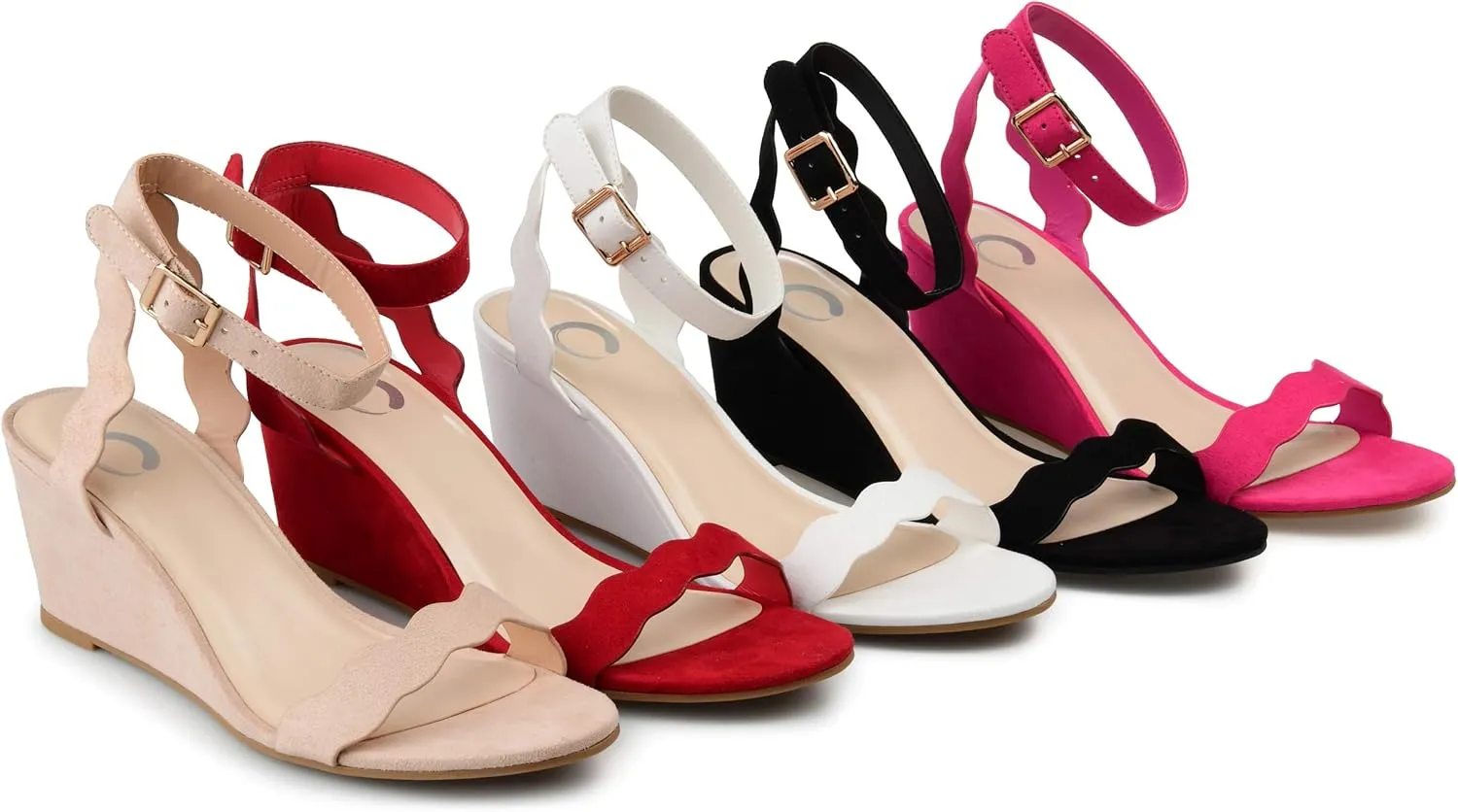 Journee Women's Loucia Wedge Sandals