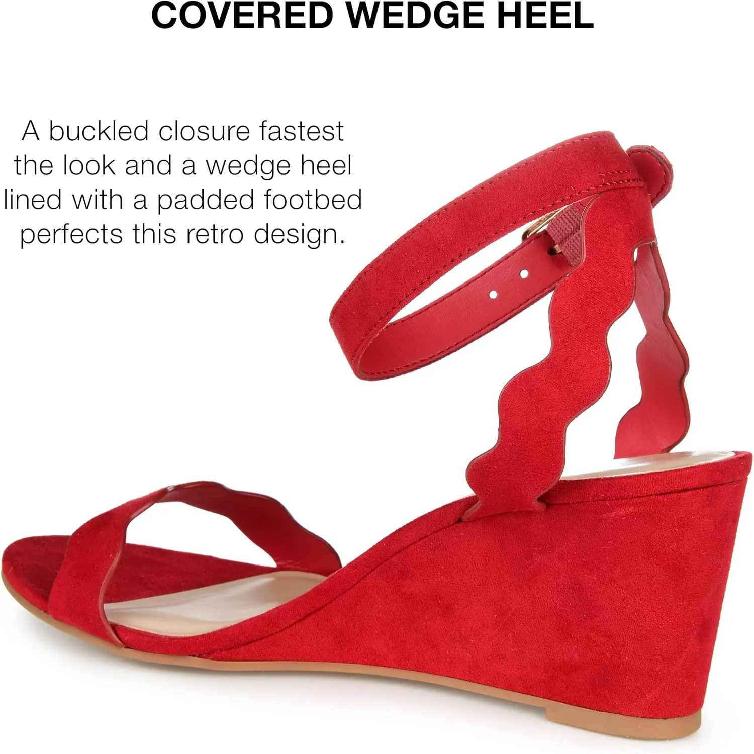 Journee Women's Loucia Wedge Sandals