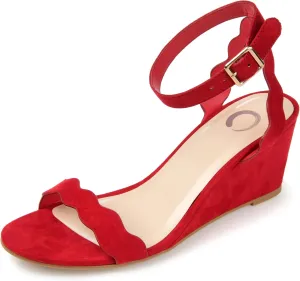 Journee Women's Loucia Wedge Sandals