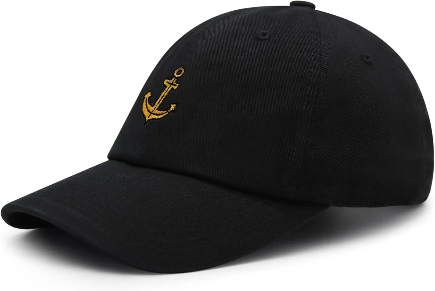 JPAK Anchor Premium Dad Hat Embroidered Cotton Baseball Cap Boat Pirate