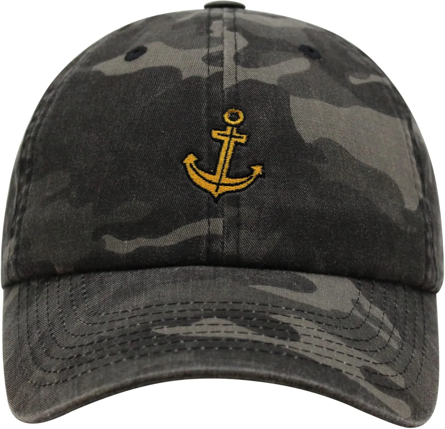 JPAK Anchor Premium Dad Hat Embroidered Cotton Baseball Cap Boat Pirate
