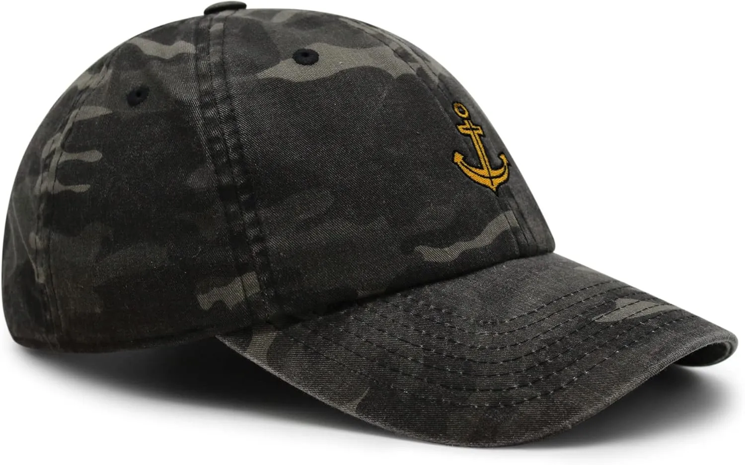 JPAK Anchor Premium Dad Hat Embroidered Cotton Baseball Cap Boat Pirate