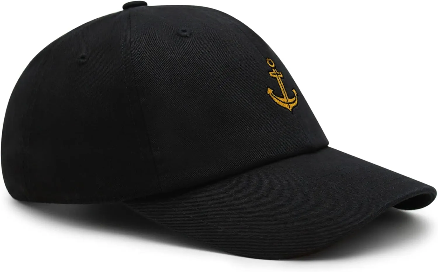 JPAK Anchor Premium Dad Hat Embroidered Cotton Baseball Cap Boat Pirate