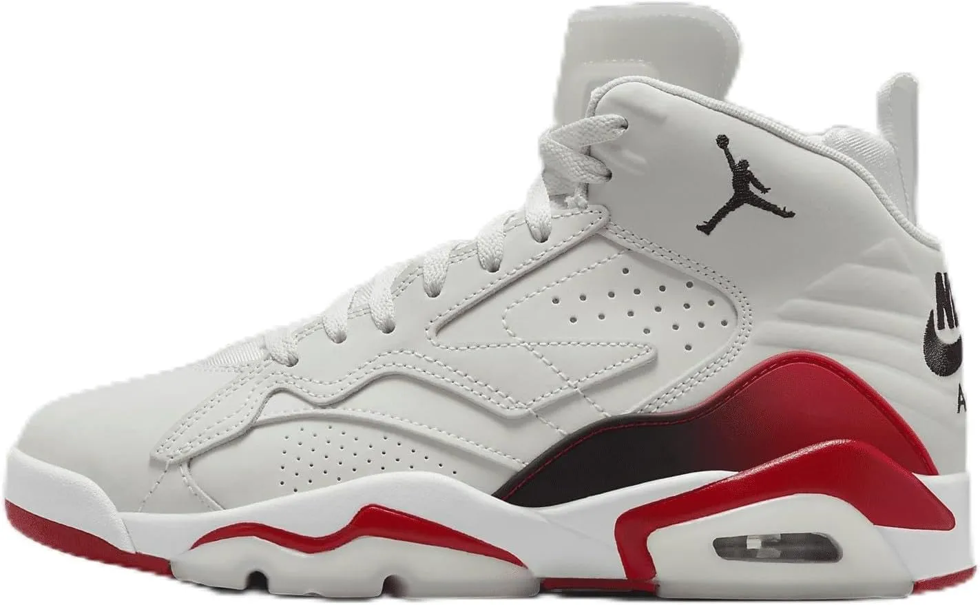 Jumpman MVP Women's Shoes (FB9019-100, Off White/Gym Red/White/Black) Size 7