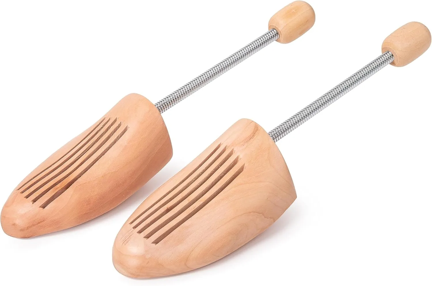 Kaps – Wooden Shoe Trees for Men & Women (2 Pck) – Shoe Shaper – Preserves Shape, Absorbs Moisture & Extends Footwear Life