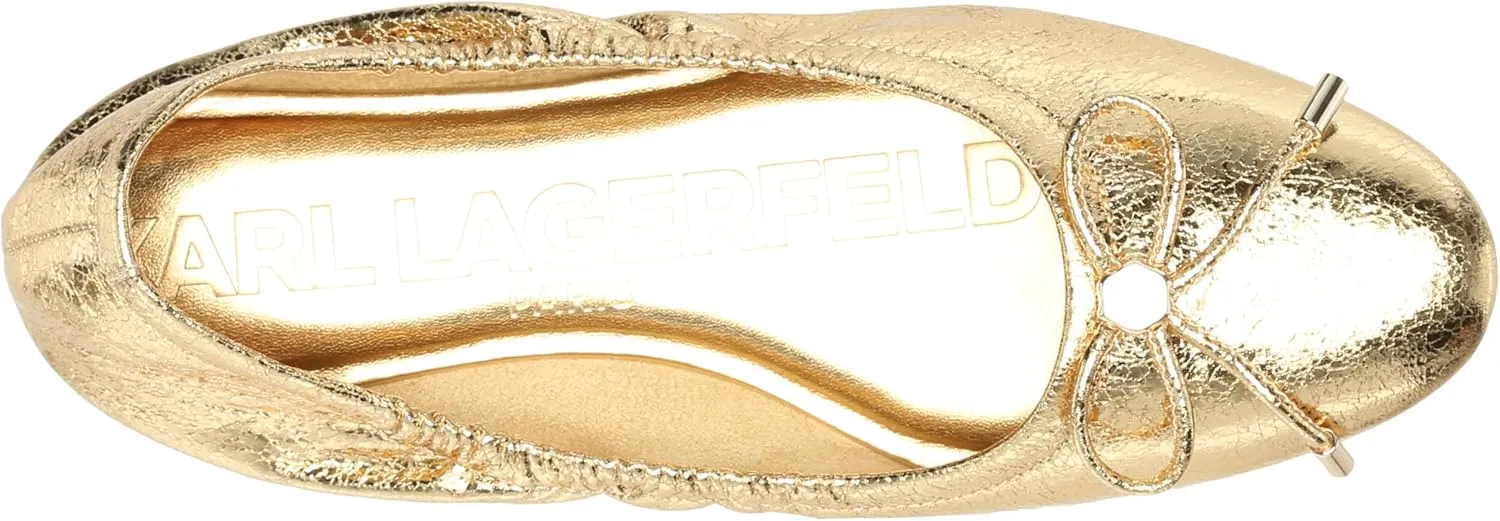 KARL LAGERFELD womens Velma Ballet Flat