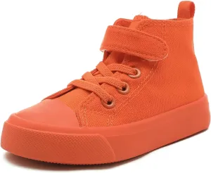 Komfyea Children High Upper Canvas Shoes Casual Sneakers(Toddler/Little Kids)
