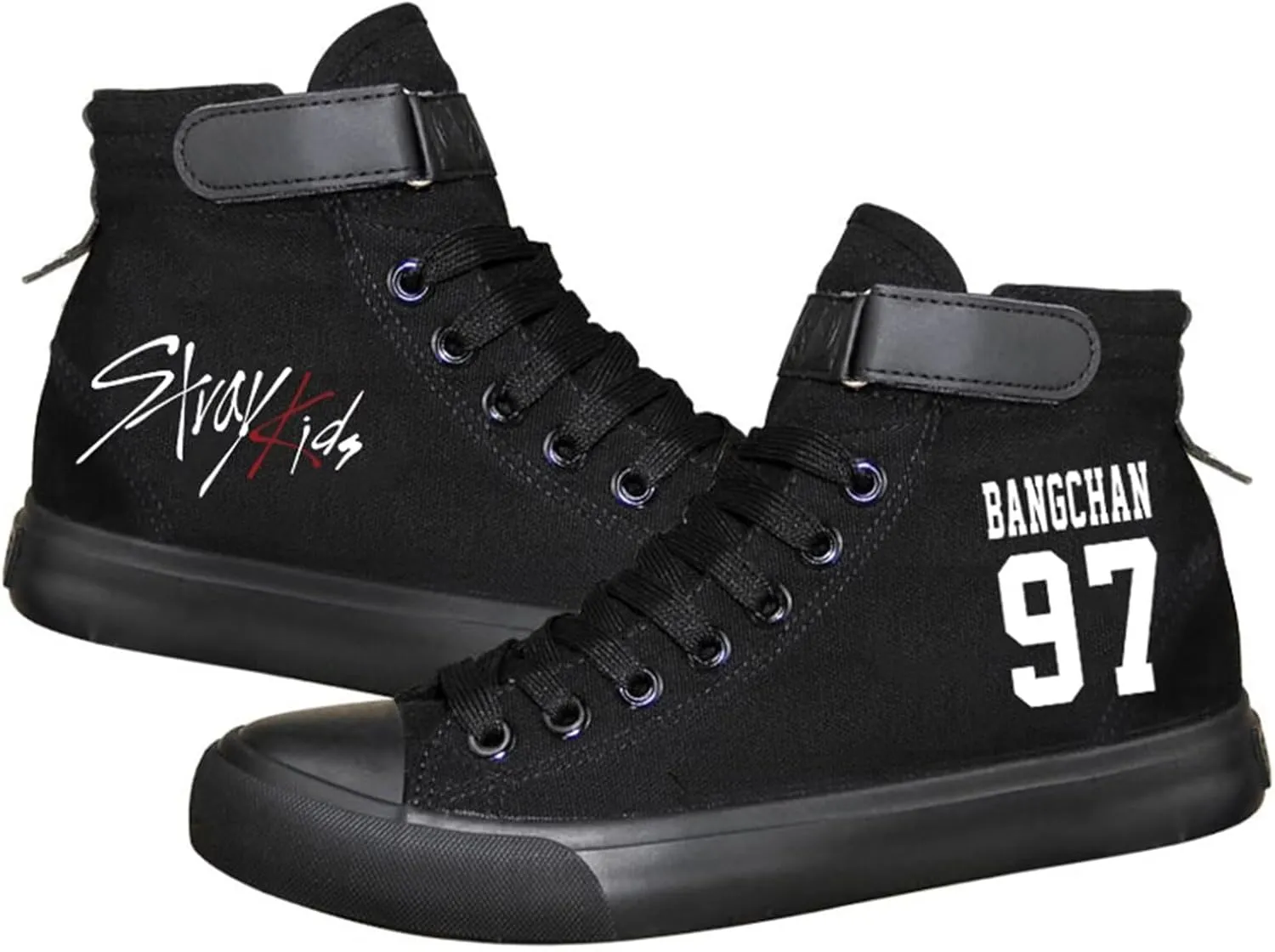 KPOP Stray Kids Merch Shoes Sneakers Bang Chan Lee Know ChangBin Han I.N Felix HyunJin Seungmin Hiphop High-Top Canvas Shoes