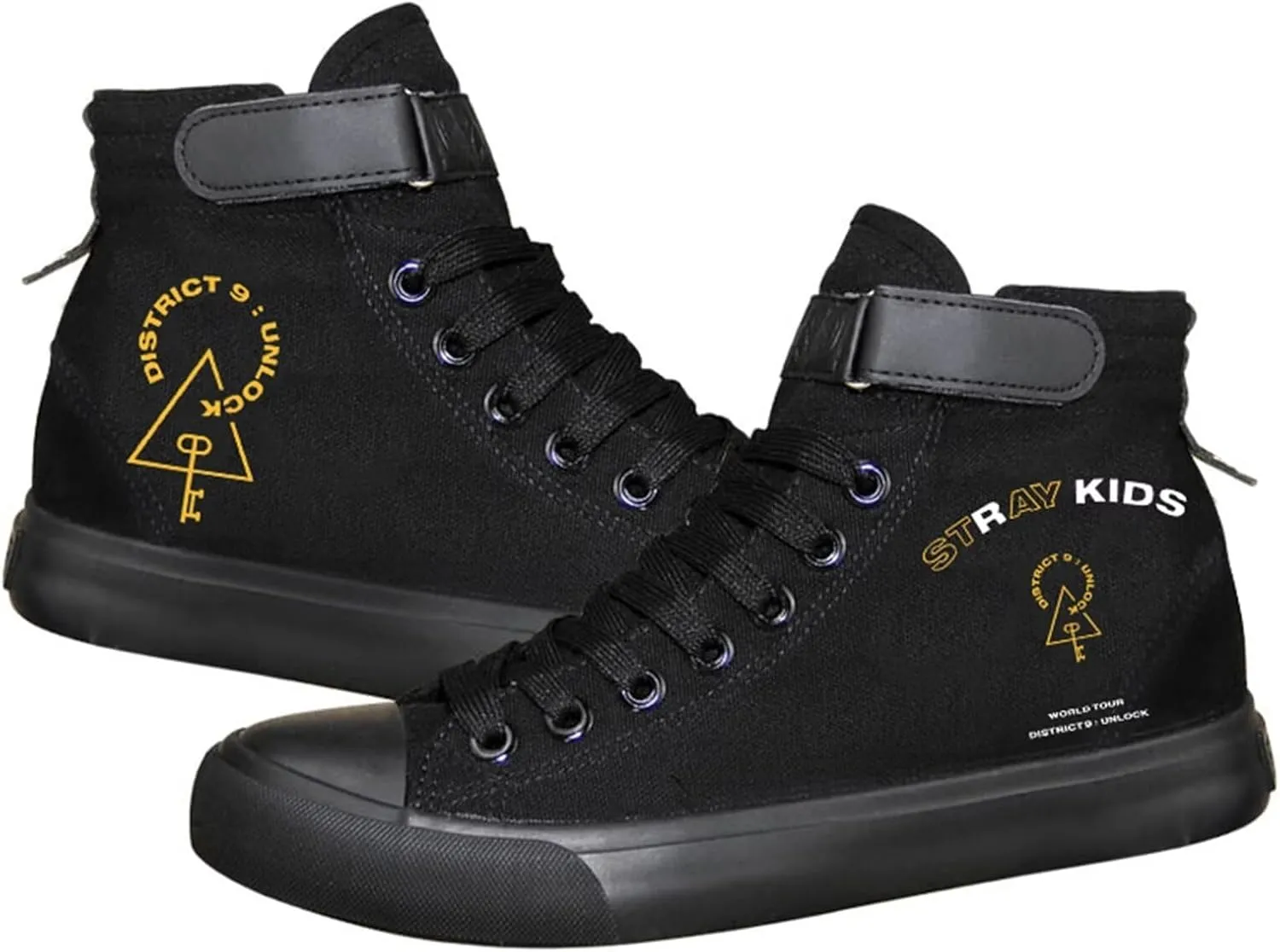 KPOP Stray Kids Merch Shoes Sneakers Bang Chan Lee Know ChangBin Han I.N Felix HyunJin Seungmin Hiphop High-Top Canvas Shoes
