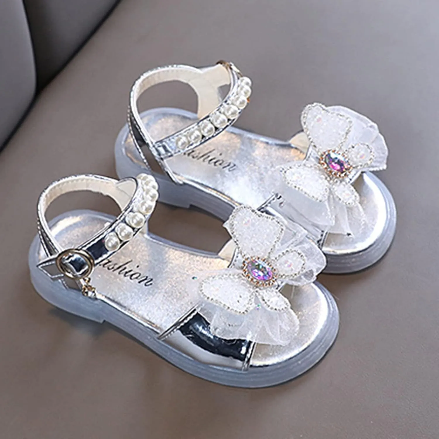 Latest Kids Summer Shoes Custom Cute Cartoon Little Children Flat Girls Princess Sandals Girls Jelly Shoes Size 12