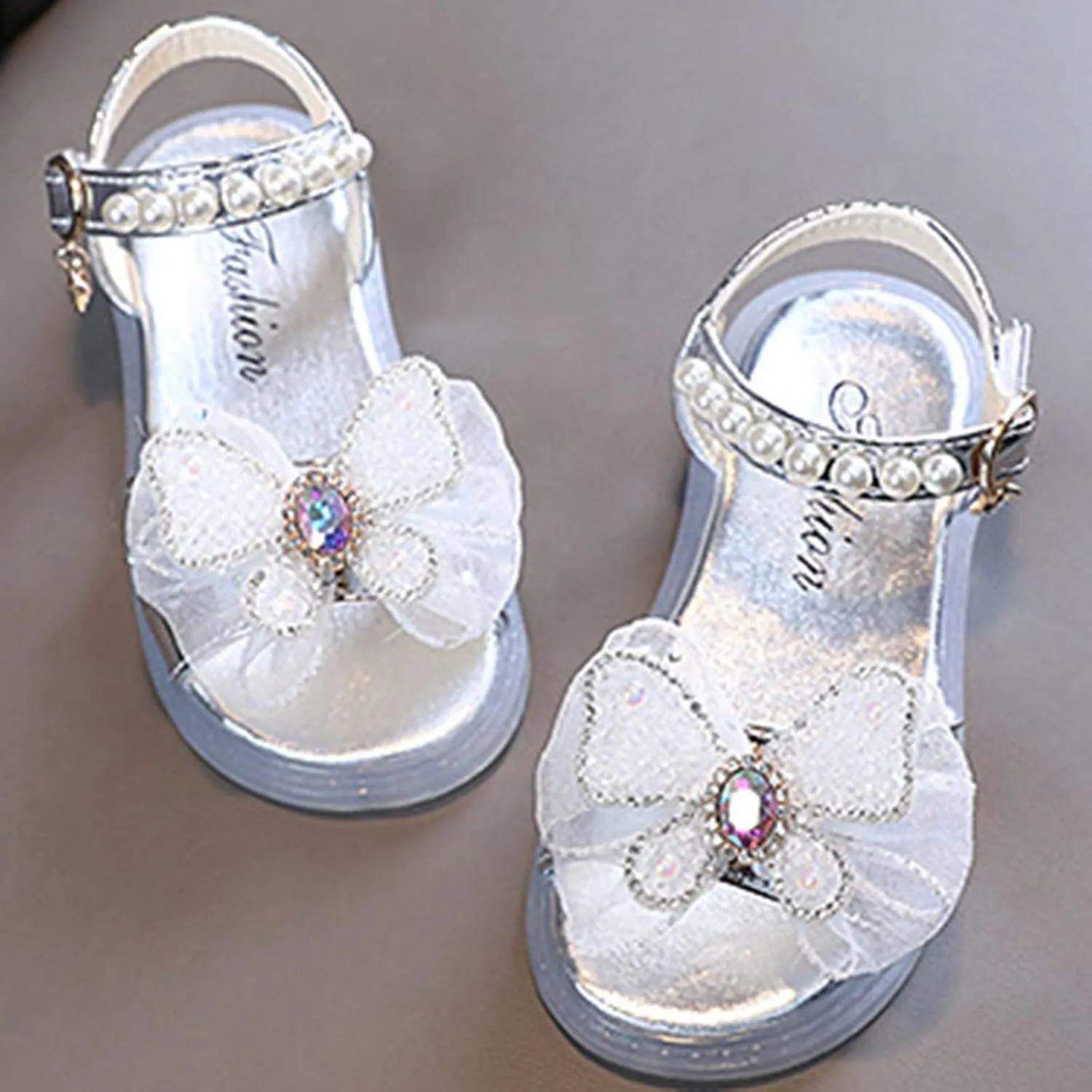 Latest Kids Summer Shoes Custom Cute Cartoon Little Children Flat Girls Princess Sandals Girls Jelly Shoes Size 12