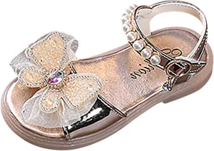 Latest Kids Summer Shoes Custom Cute Cartoon Little Children Flat Girls Princess Sandals Girls Jelly Shoes Size 12