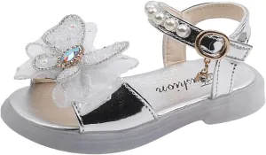 Latest Kids Summer Shoes Custom Cute Cartoon Little Children Flat Girls Princess Sandals Girls Jelly Shoes Size 12