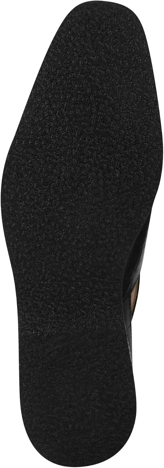 LIBERTYZENO Mens Closed Toe Genuine Leather Adults Buckle Closure Fisherman Sandals for Prom Graduation