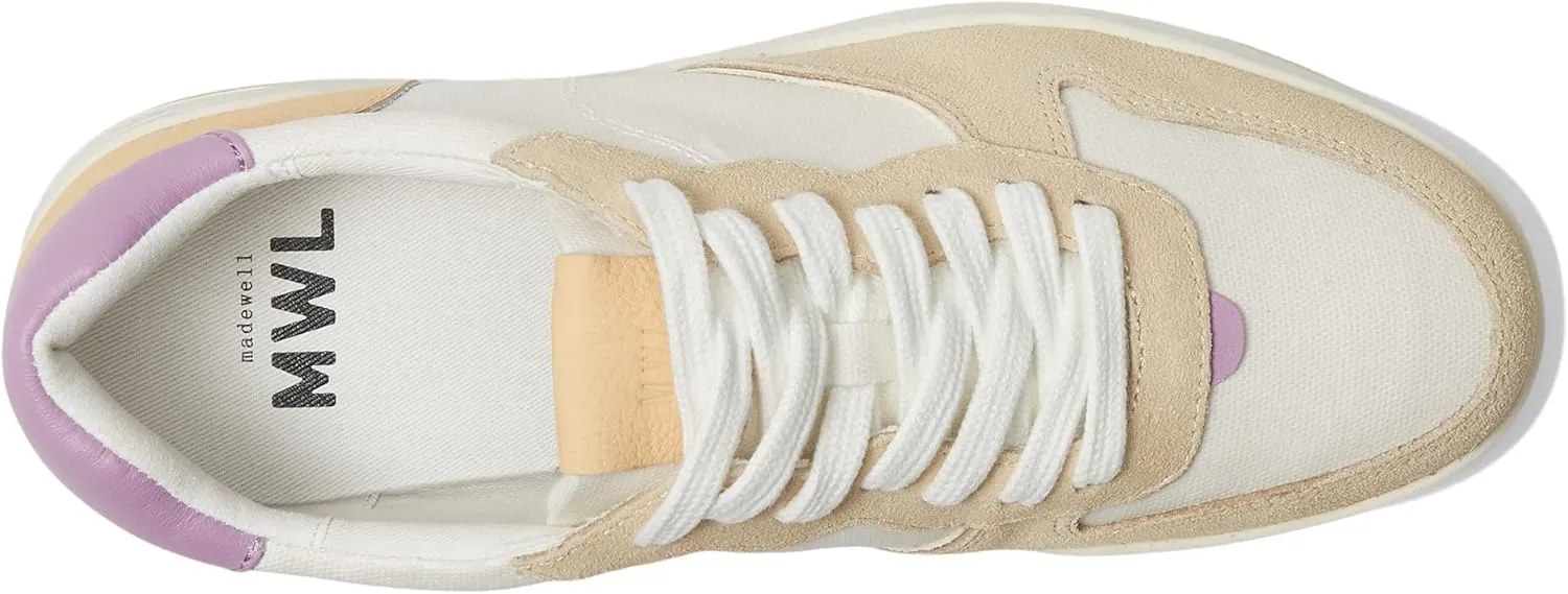 Madewell Court Low-Top Sneakers in Colorblock Leather