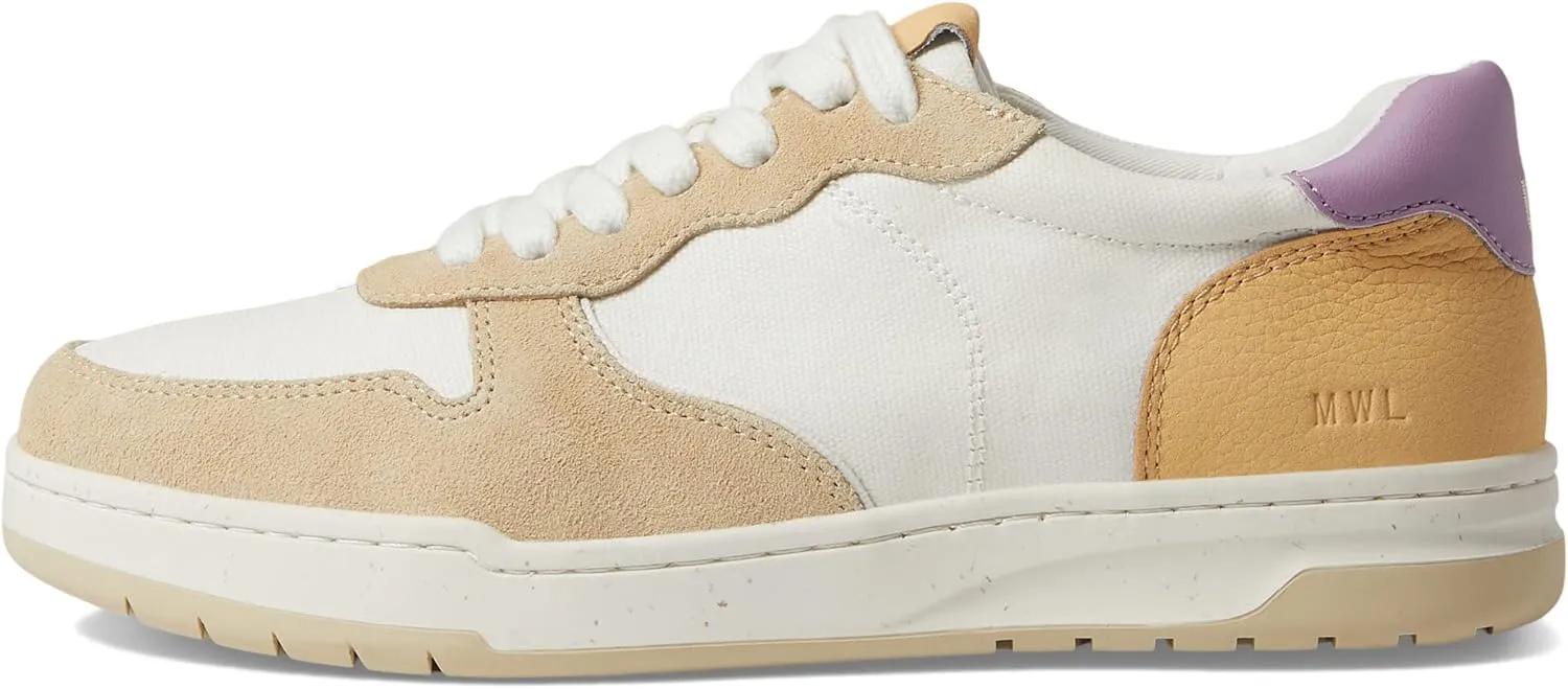 Madewell Court Low-Top Sneakers in Colorblock Leather