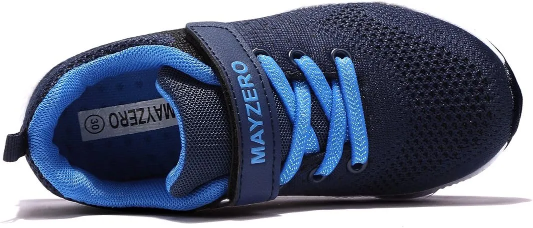 MAYZERO Kids Tennis Shoes Breathable Running Shoes Walking Shoes Fashion Sneakers for Boys and Girls