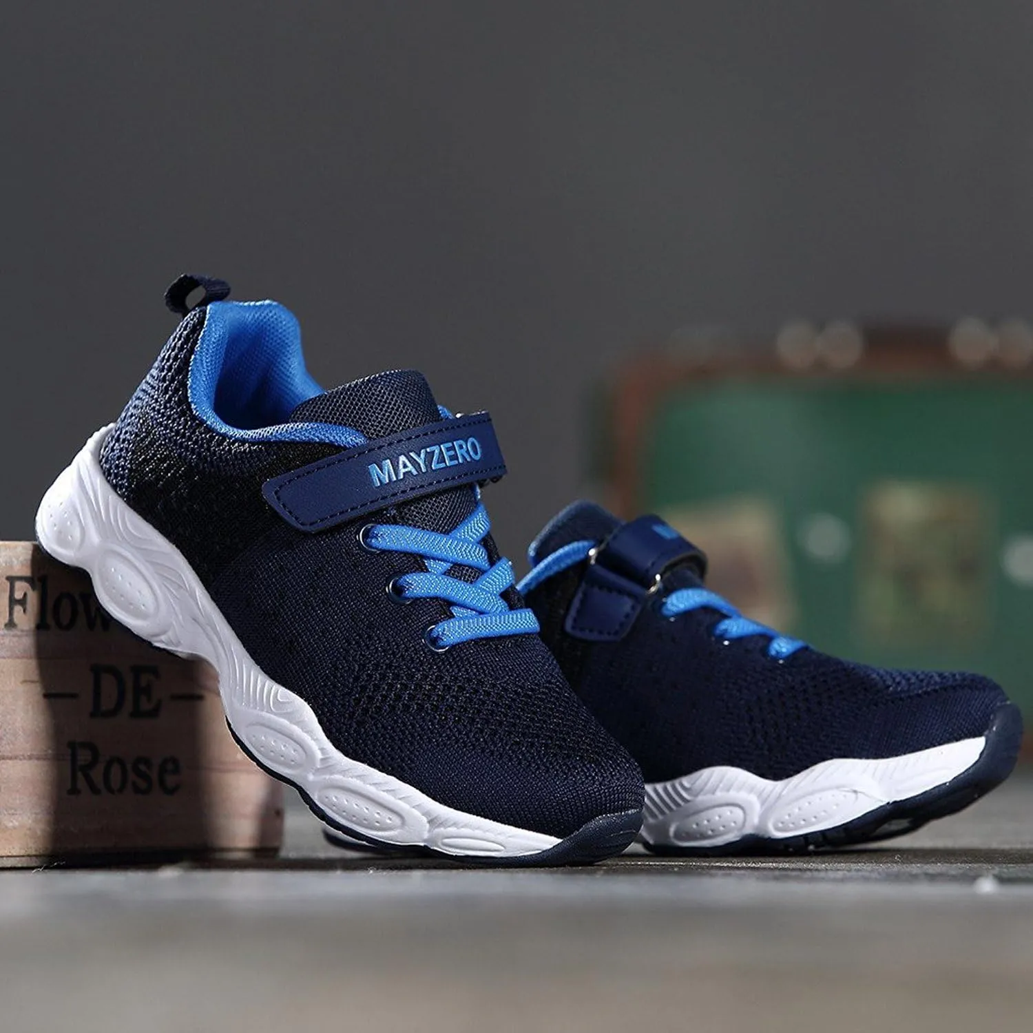 MAYZERO Kids Tennis Shoes Breathable Running Shoes Walking Shoes Fashion Sneakers for Boys and Girls