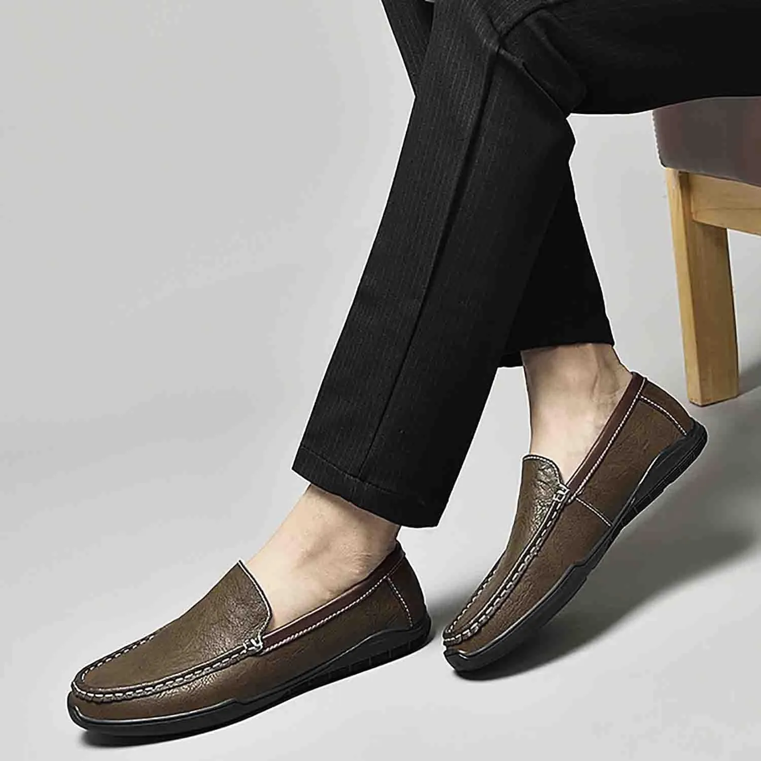 MEBAMY Men's Casual Loafers Men's Driving Shoes Lightweight and Breathable