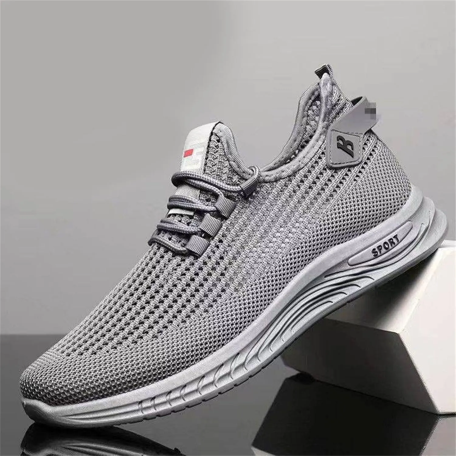 Men's Casual Dress Oxfords Shoes Breathable Knit Non Slip Work Shoes Women Wide Casual Dress Shoes Walking Sneakers Brown Tennis Shoe Loafers Casual Slip On