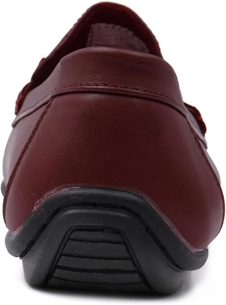 Men's Comfort Loafer, Lightweight Leather Slip-On Shoes for Office, Casual & Everyday Wear