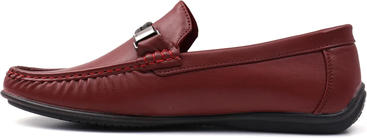 Men's Comfort Loafer, Lightweight Leather Slip-On Shoes for Office, Casual & Everyday Wear