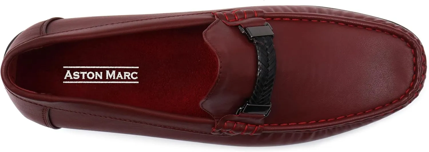 Men's Comfort Loafer, Lightweight Leather Slip-On Shoes for Office, Casual & Everyday Wear