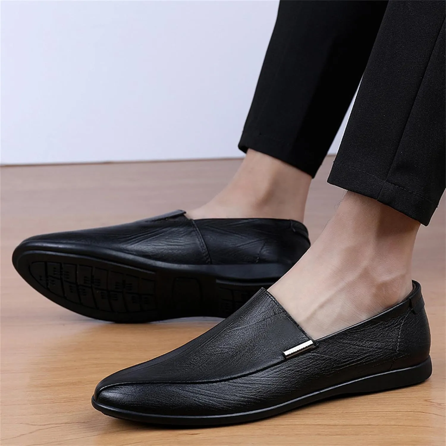 Men's Dress Loafers Comfor Table Driving Slip On Shoes