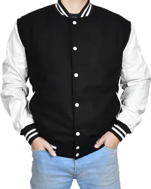 Mens Hotline Miami Varsity Letterman Fashion Wool Bomber Slim Fit Casual Warm Boys College Baseball Jacket