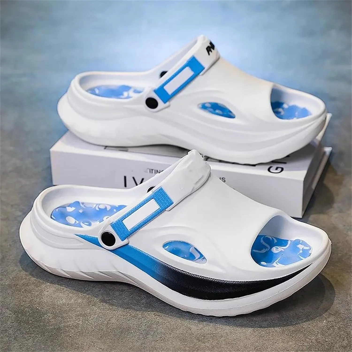 Men's Massage Slippers - Comfortable Indoor-Outdoor Beach Sandals