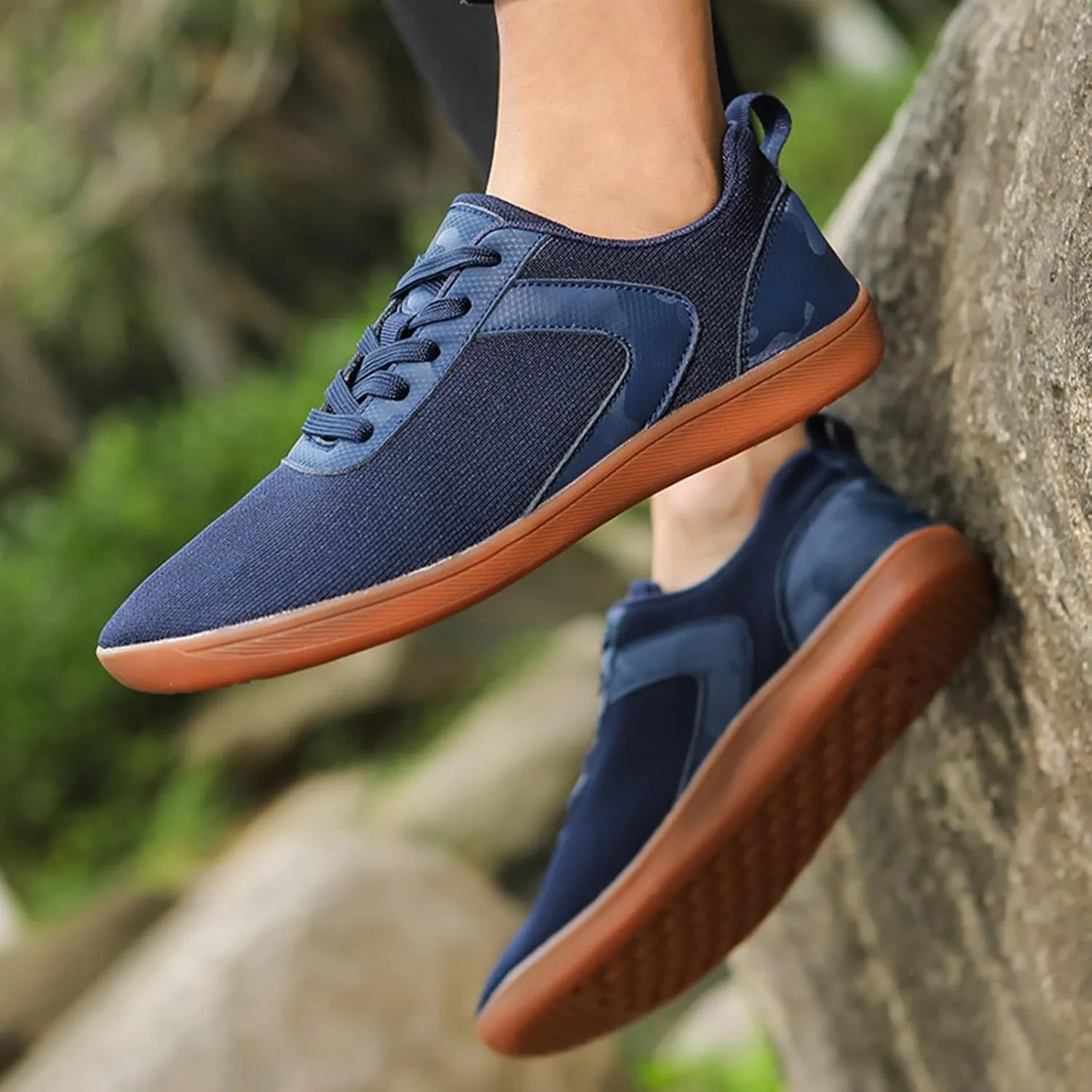 Men's Orthopedic Comfortable Lace Up Shoes Comfortable Breathable Lightweight Tennis Shoe Men's Recovery Shoes