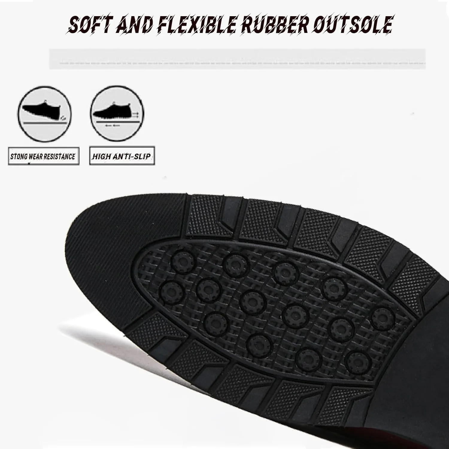 Men's Patent Leather Backless Dress Mules Fashion Bright Surface Ankle Strap Slip On Soft Bottom Penny Loafers Indoor Outdoor Banquet Party Casual Smoking Shoes
