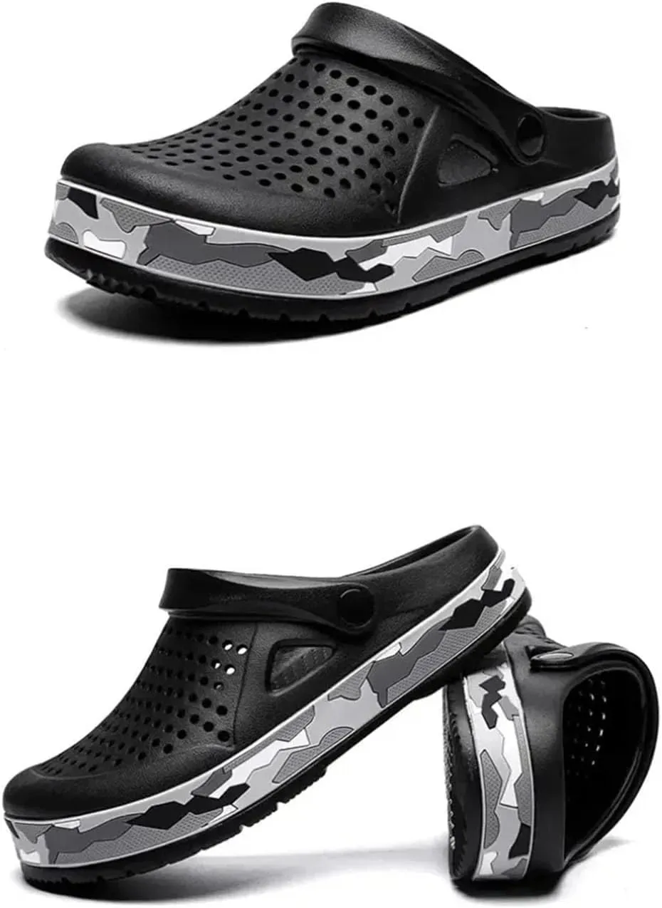 Men's Summer Clogs, Outdoor Garden Shoes