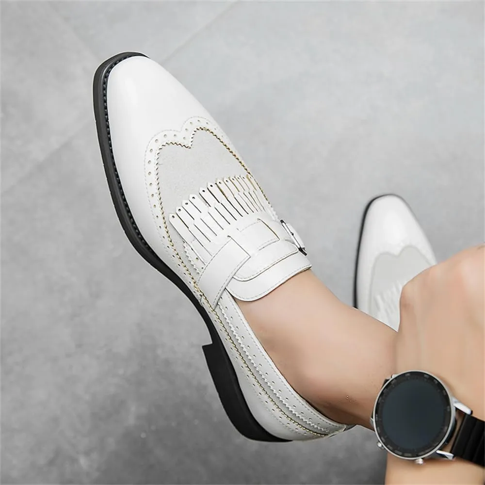 Mens Tassel Slip On Dress Shoes Loafers Casual Flats Formal Oxfords Low Heels