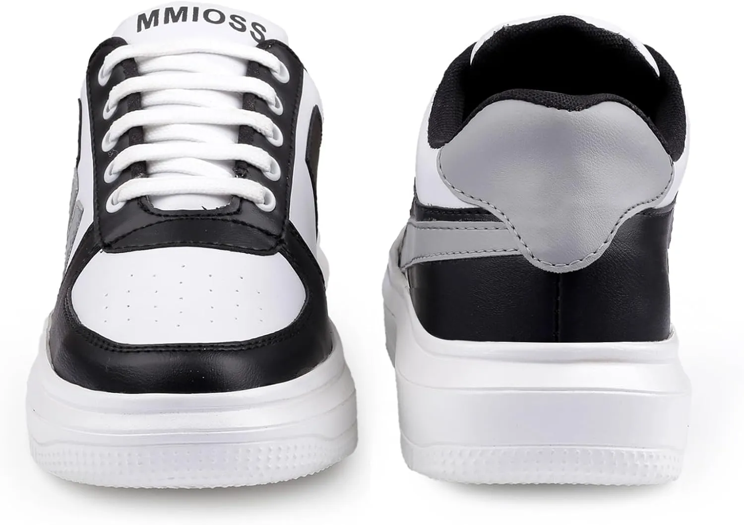 Mens's Sneakers Casual Shoes Lightweight Breathable Shoes Black & White/Blue & White Sneakers