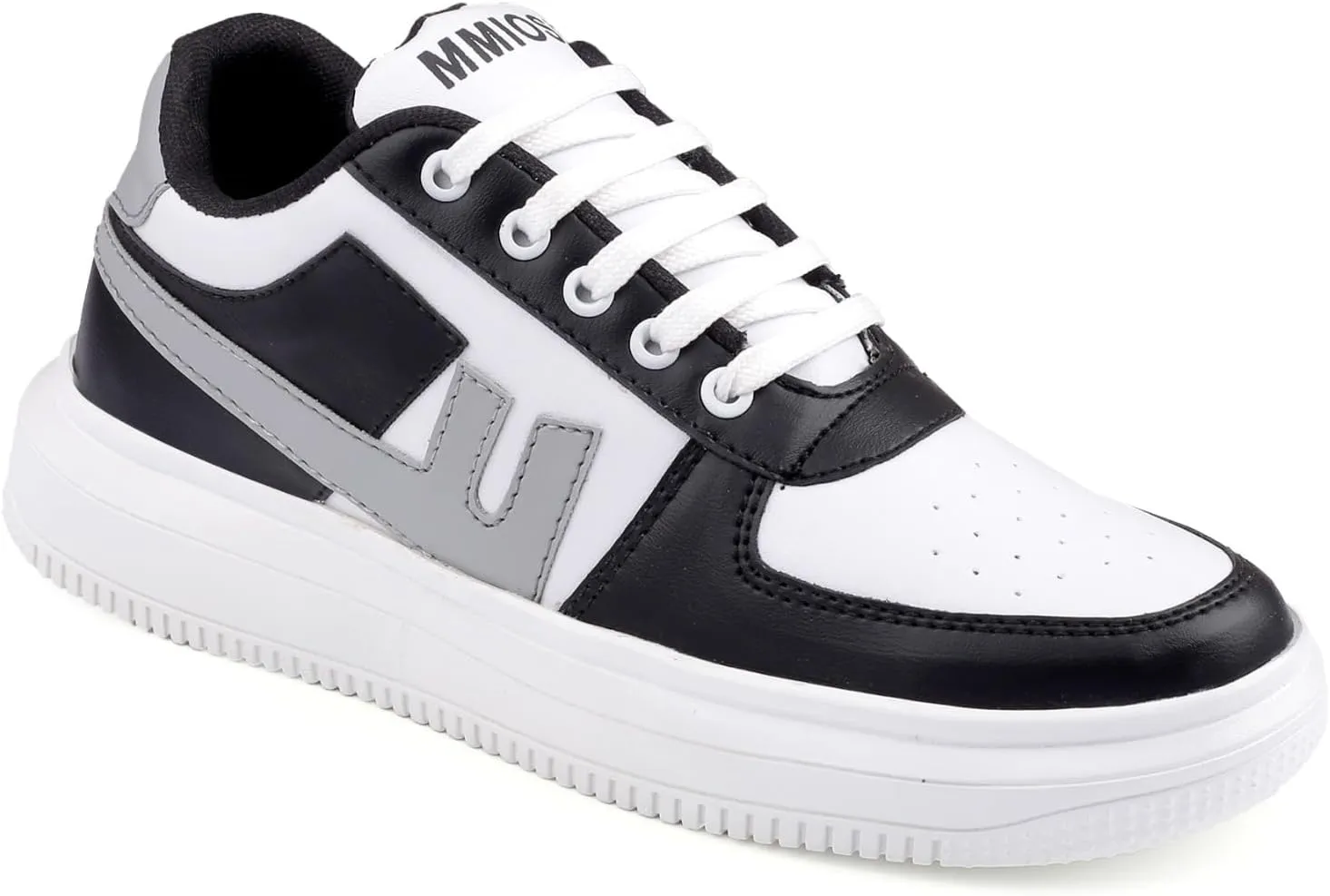 Mens's Sneakers Casual Shoes Lightweight Breathable Shoes Black & White/Blue & White Sneakers
