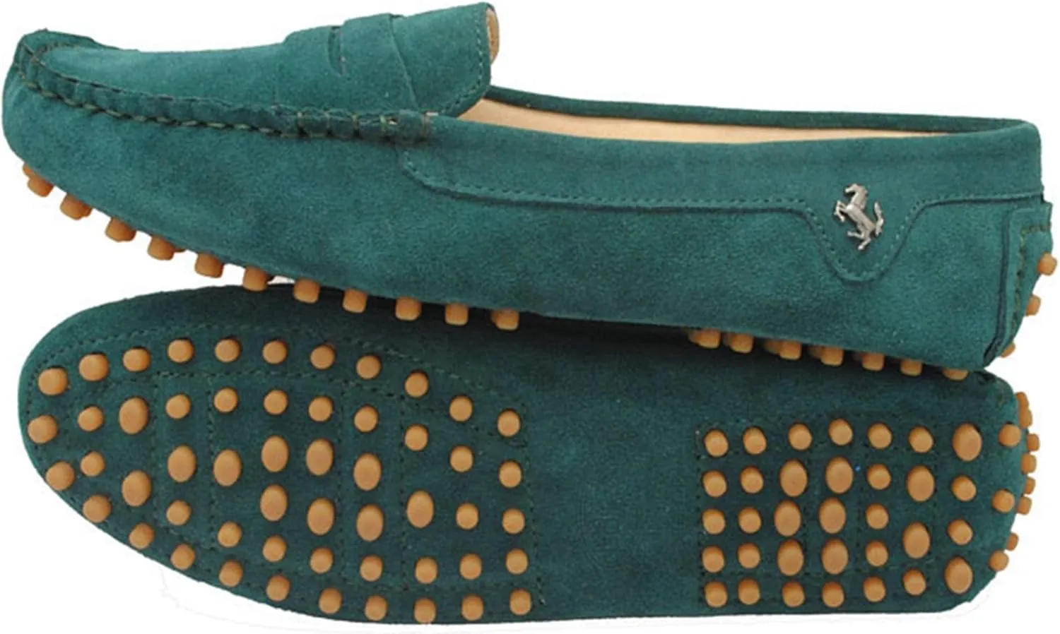 Minishion Women's Casual Loafers Suede Comfortable Driving Shoes YB9603