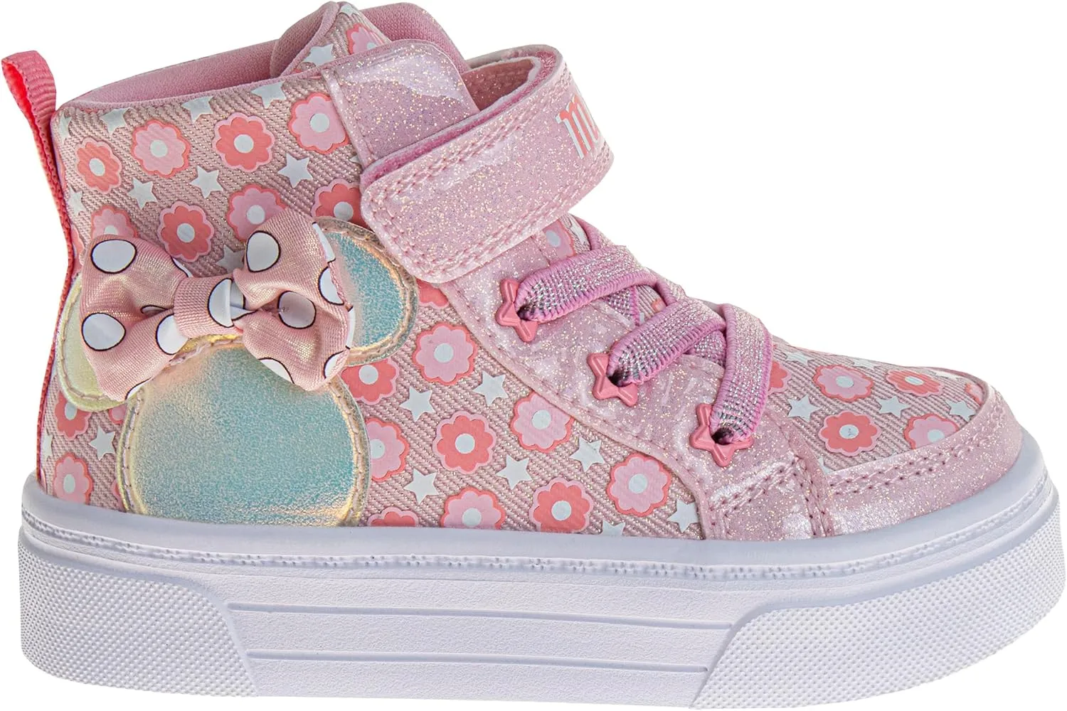 Minnie Mouse Frozen Encanto Sneakers Casual Canvas - Kids Girls Snow White Elsa Maribel Character Slipon Shoes (Sizes 6-12 Toddler - Little Kid)