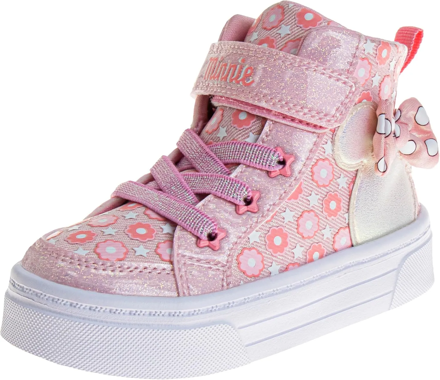 Minnie Mouse Frozen Encanto Sneakers Casual Canvas - Kids Girls Snow White Elsa Maribel Character Slipon Shoes (Sizes 6-12 Toddler - Little Kid)